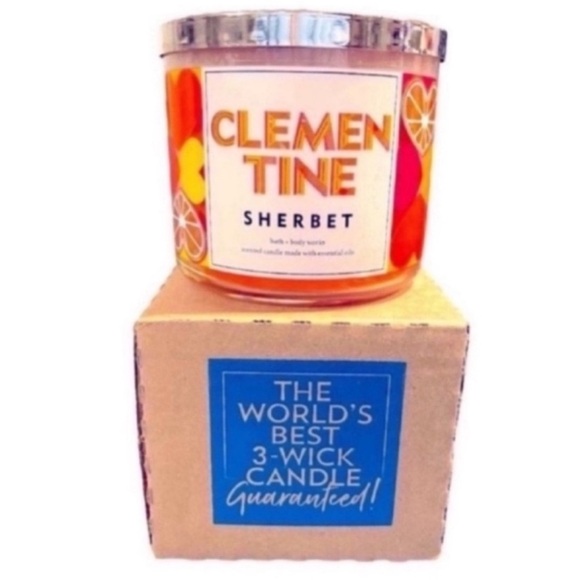 Clementine Sherbet Candle - Picture 2 of 2
